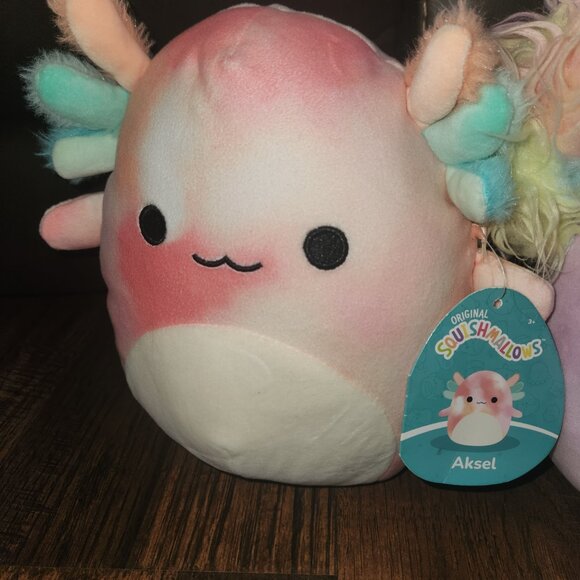 4 original squishmallows bundle 8in 2 NWT 2 new condition 2 stitch - Picture 6 of 8